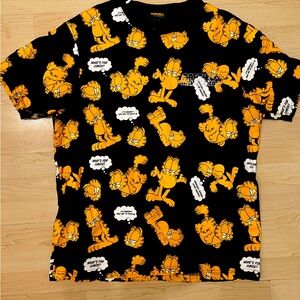 The Hundreds X Garfield T-shirt. XXL. NWOT. All Over Print